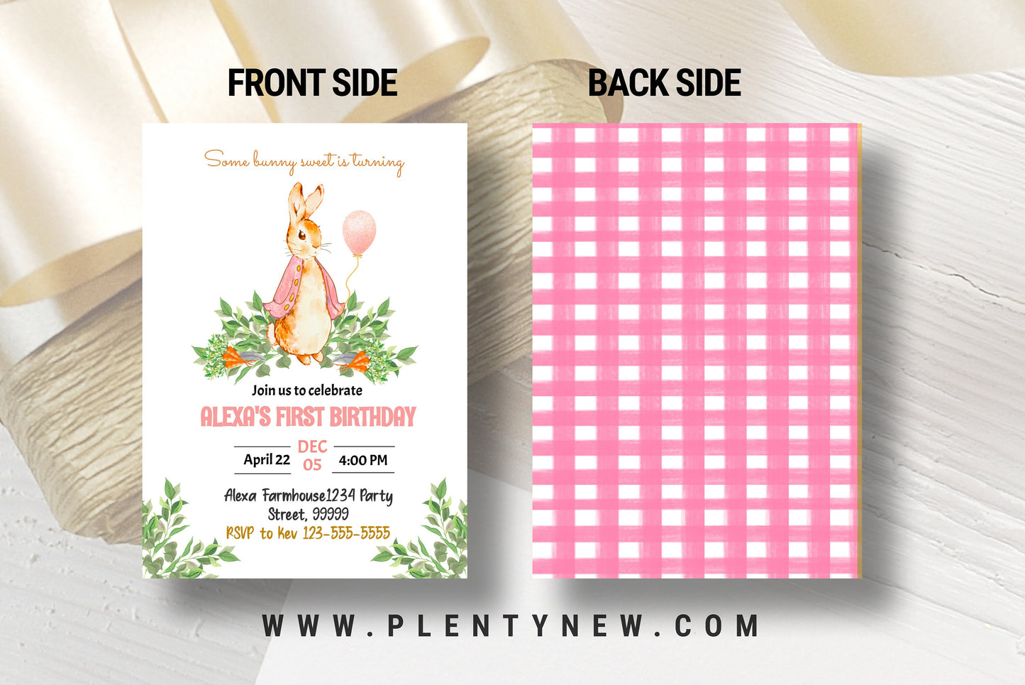 EDITABLE Peter Rabbit Baby Shower Invitation, Instant Download,Blue Balloon Boy Party, Spring Garden, Rustic Bunny Watercolor Invite, PR